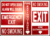 emergency signs