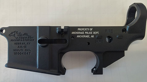NFA gun trust engraving on SBR, NFA, A15, Short Barrel Rifles