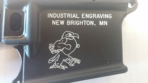 NFA gun trust engraving on SBR, NFA, A15, Short Barrel Rifles