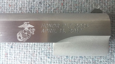 NFA gun trust engraving on SBR, NFA, A15, Short Barrel Rifles