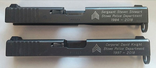 NFA gun trust engraving on SBR, NFA, A15, Short Barrel Rifles